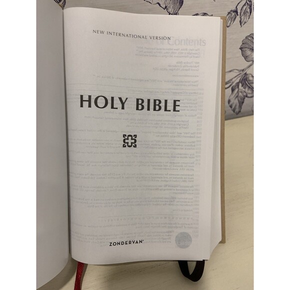 NIV Thinline Bible - BRAND NEW ~ Nature Brown Board ~ Simplistic - Picture 4 of 9